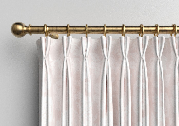 Shabby Chic by Rachel Ashwell Stipple, Dusky Pink - Made to Measure Curtains - Image 10